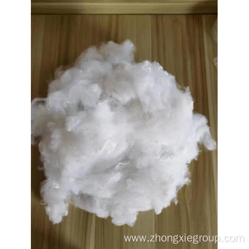 Recycled Polyester Staple Fiber (PSF) raw white 1.4D